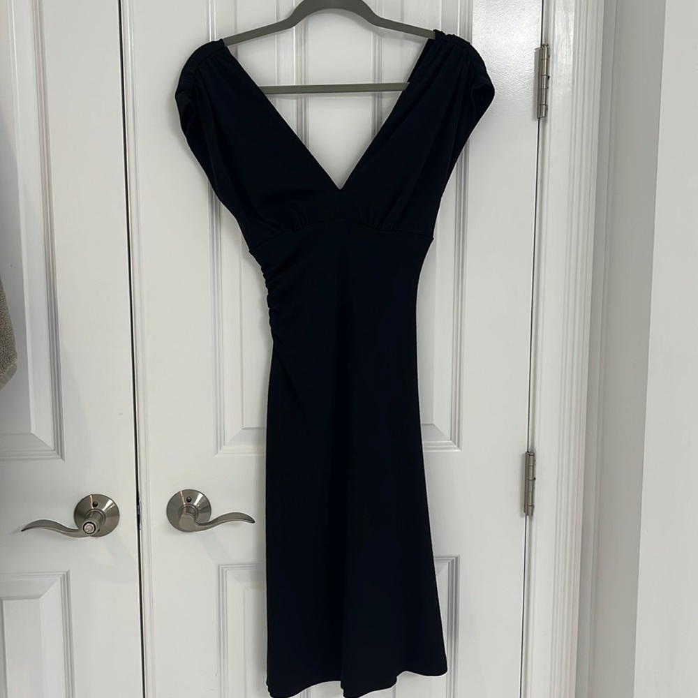 Black Diane Von Furstenberg dress